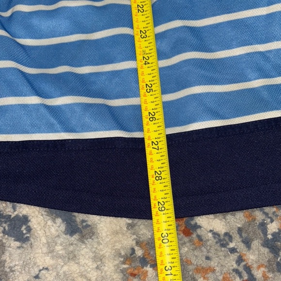 Reebok Navy and Light Blue Pittsburgh Elite Jersey Falk - Picture 8 of 9